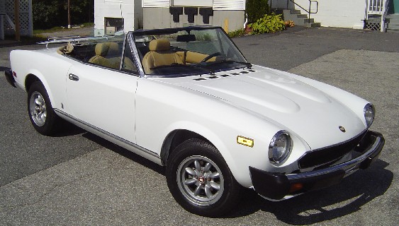 1979 Fiat 2000 Automatic Spider